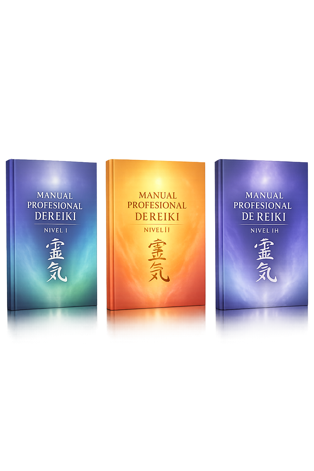 COMBO 3 MANUAL PROFESIONAL DE REIKI NIVEL I,II y III + BONUS